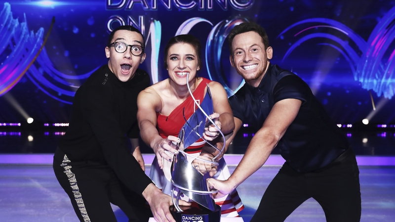 Perri Kiely, Libby Clegg MBE and Joe Swash.
