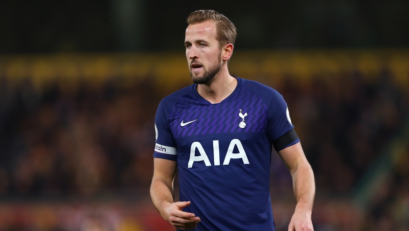 Spurs captain Harry Kane
