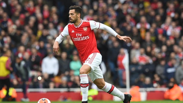 Pablo Mari has made two appearances for Arsenal