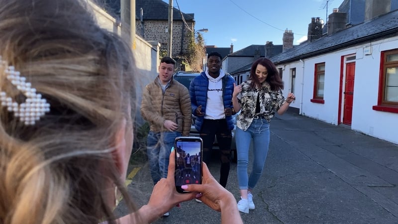 Some of the Irish TikTokers who took part in a Dublin Rape Crisis Centre campaign to raise awareness around sexual consent