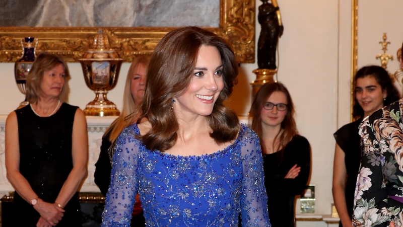 Looking regal in royal blue. Photo: Getty
