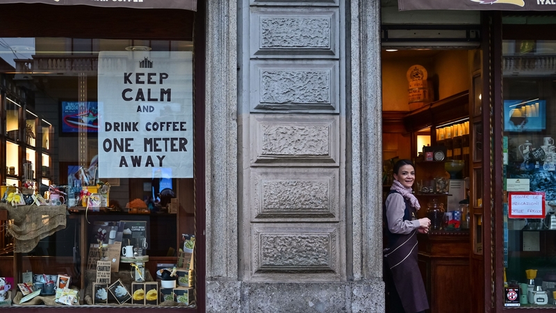 Normally thriving towns and cities are almost deserted