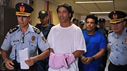 Ronaldinho was named FIFA world player of the year in 2004 and 2005