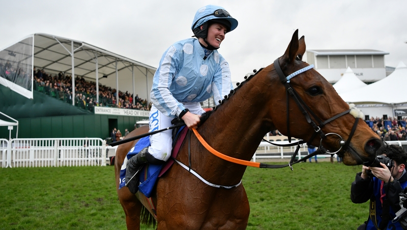 Rachael Blackmore on Cheltenham Festival winner Honeysuckle