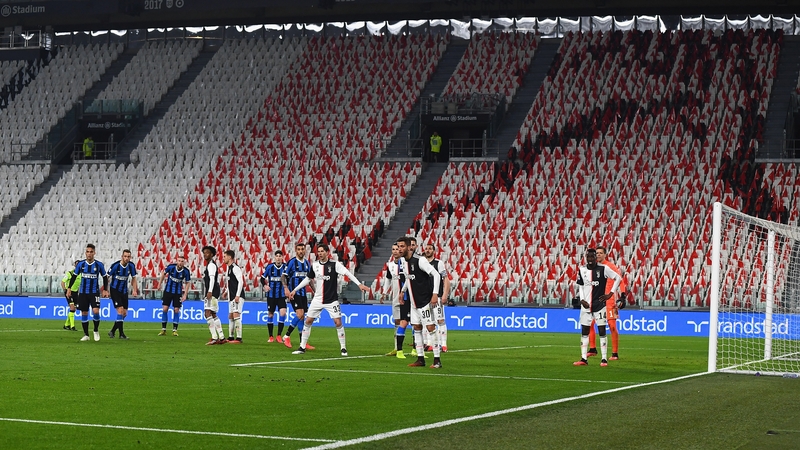 Serie A remain committed to seeing out the season, even if it is behind closed doors