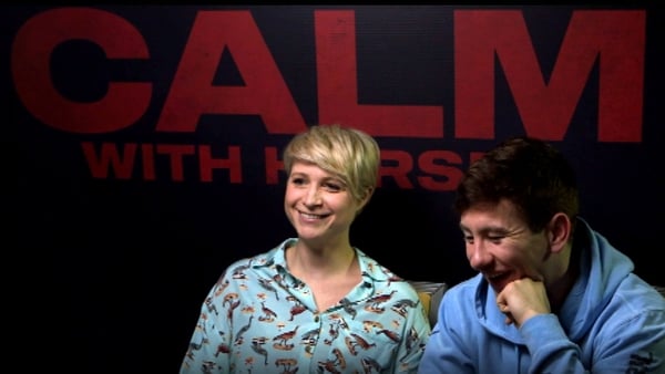 Niamh Algar and Barry Keoghan talk to RTÉ Entertainment