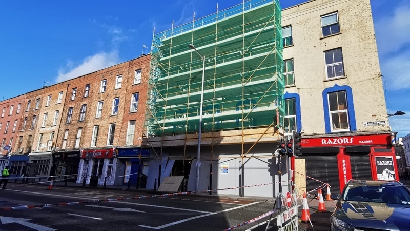 The building collapse happened just before 2am