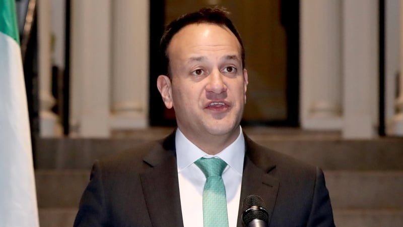 Leo Varadkar made the announcement in Washington DC