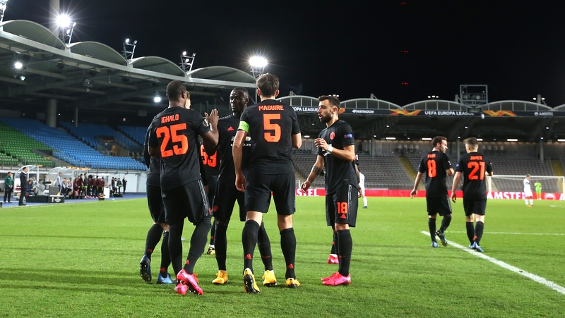 No crowd, no problem for United as they ran out 5-0 winners