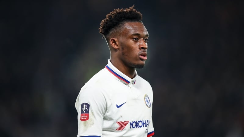 The club said despite testing positive, Hudson-Odoi was "doing well
