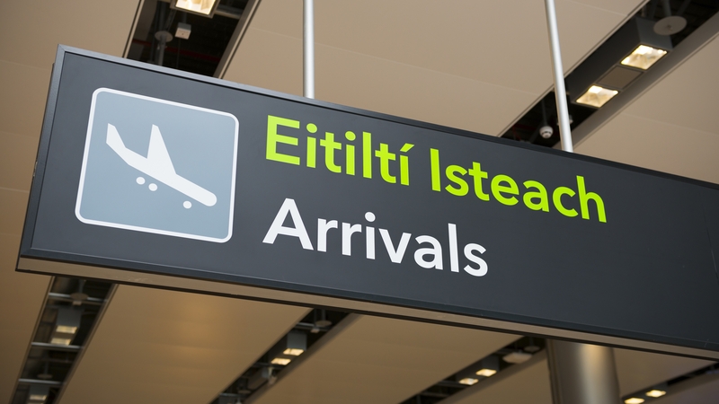 The passenger locator form is being used to make contact with those who have returned here from Brazil (file image)