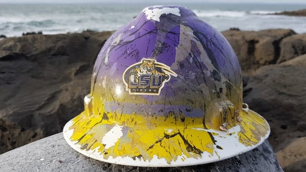 The LSU Tigers hat was found at Fanore earlier this month