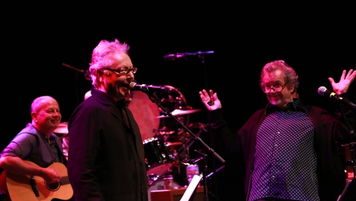 Singer-songwriter Paul Brady and folk musician Andy Irvine