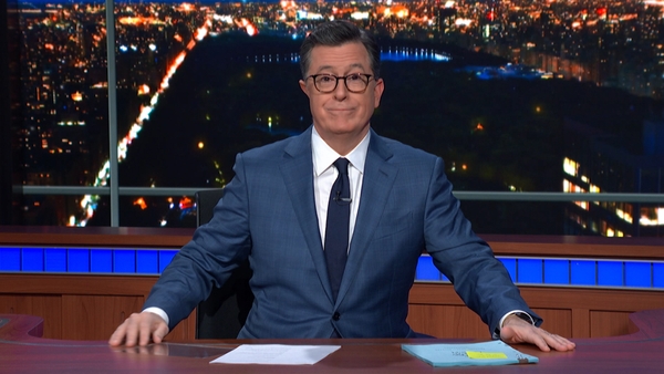 Stephen No-bert: Colbert hosts The Late Show with no audience
