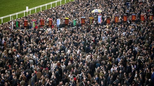 The Cheltenham Festival attendance this year was down just 5.5% on 2019 figures despite the coronavirus outbreak