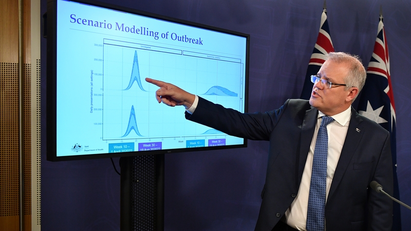 Scott Morrison said Australia would impose a 'universal precautionary self-isolation requirement on all international arrivals'