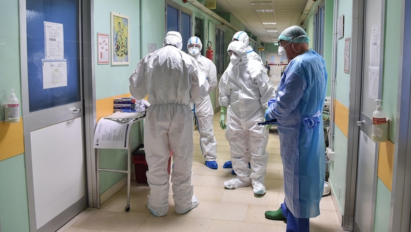 The Italian health service has been overwhelmed by the scale of the crisis