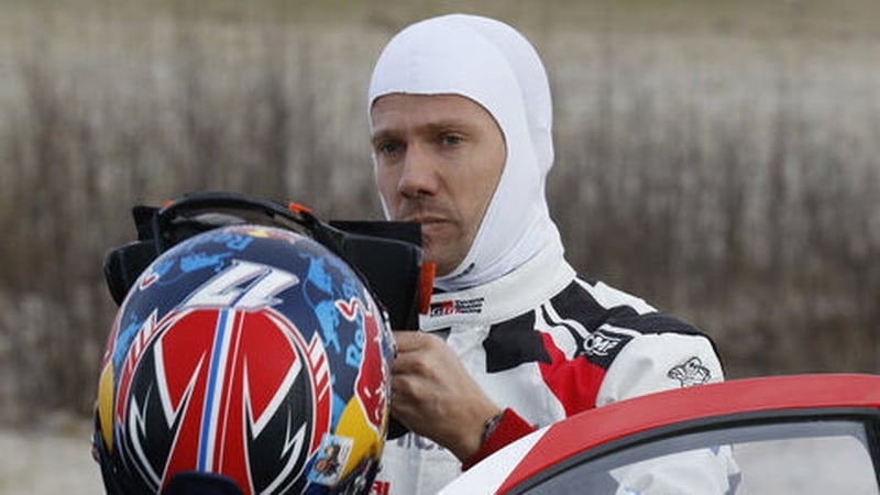 Sebastian Ogier won for the first time in his Toyota Yaris