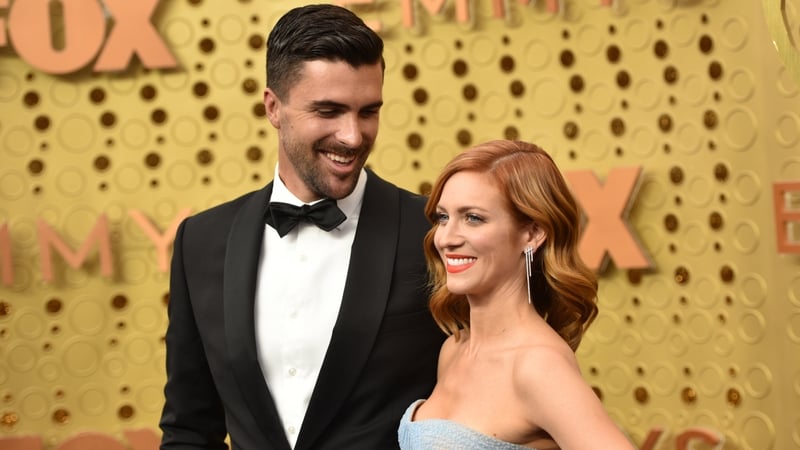 Brittany Snow and Tyler Stanaland