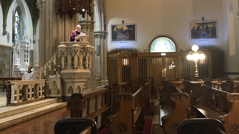 RTÉ will broadcast Mass daily from St Eunan's and St Columba's Cathedral, Letterkenny