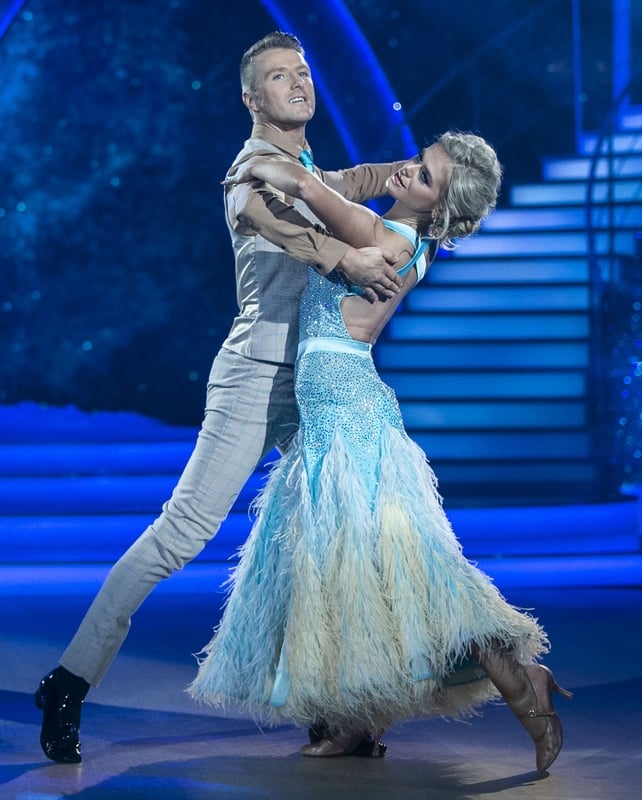 Aidan Fogarty and Emily Barker scored 26 for their Viennese Waltz