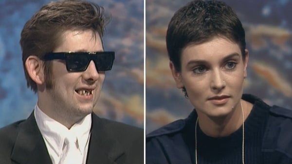Shane MacGowan and Sinéad O'Connor