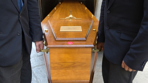 Bishop Brendan Leahy suggested people could offer condolences electronically
