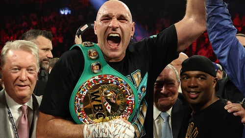 Tyson Fury has a contract to fight Deontay Wilder next