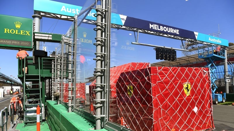 The opening round of the new season was officially called off just 90 minutes before the first practice session was due to take place