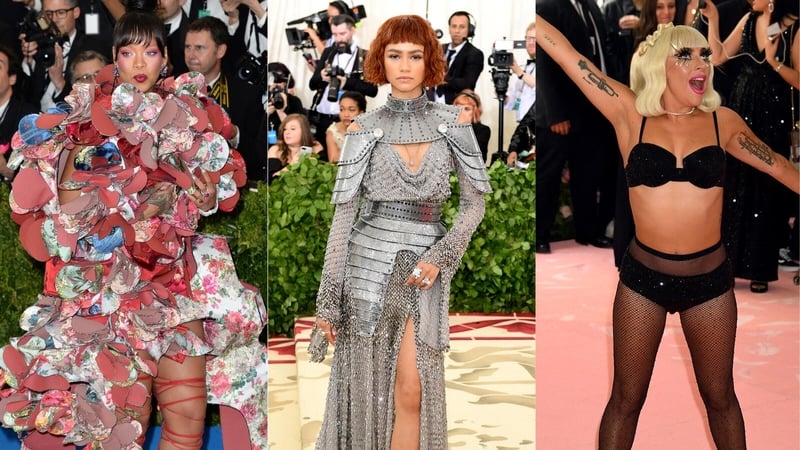 Unsurprisingly, Rihanna – the queen of dressing up – features on this list more than once.