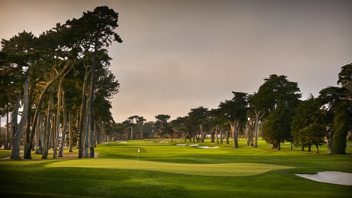 A view from the eighth hole of TPC Harding Park on October 2, 2018 in San Fransisco, California