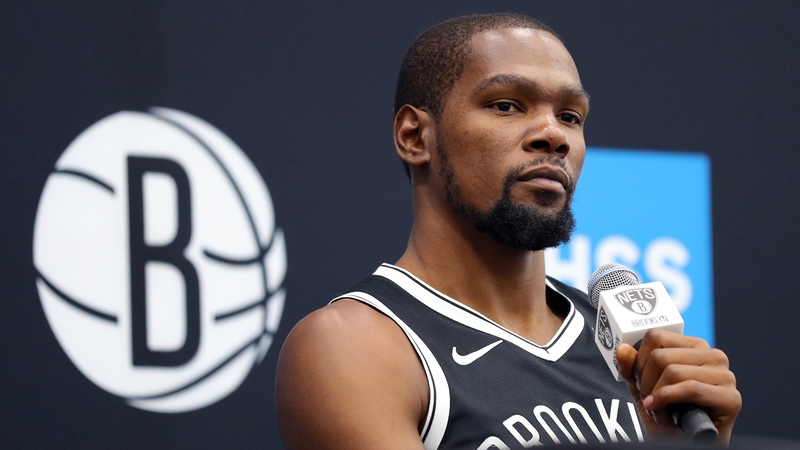 Kevin Durant is one of four Brooklyn Nets players to test positive for Covid-19
