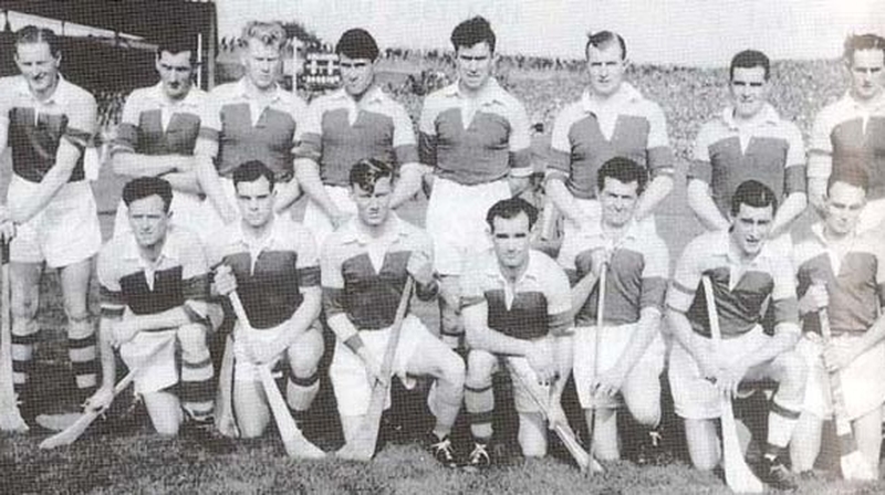 The Wexford team who won the delayed 1956 All Ireland hurling final