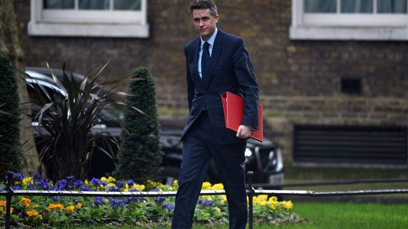 Education Secretary Gavin Williamson
