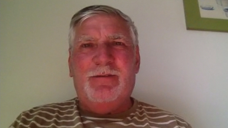 Des Glackin is one of a group of 14 Irish people stranded in Fuerteventura