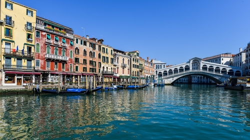 Fewer tourists have been visiting Venice this month