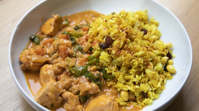 Kevin Aherne's Chicken Curry & Spiced Rice