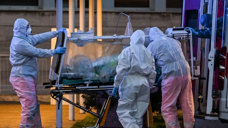 The number of confirmed cases in Italy increased to 41,035