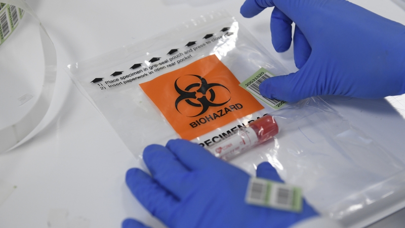 One of the two teams of testers at the National Virus Reference Laboratory is self-isolating after one of its members tested positive for Covid-19 earlier this week