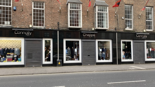 Connolly Man in Patrick Street, Limerick