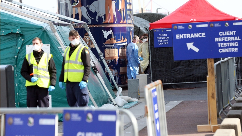 Ionad tástála Covid-19 i mBaile Átha Cliath