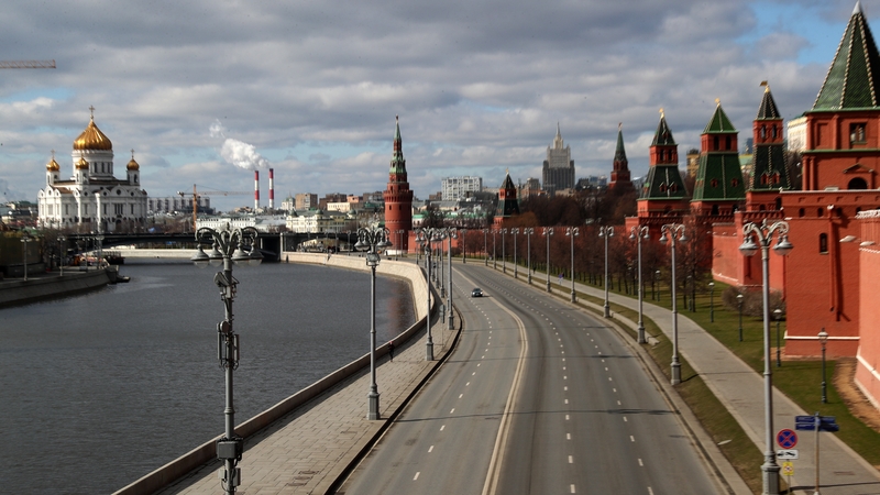Thousands of Moscow residents have been confined to their homes for 14 days of compulsory quarantine