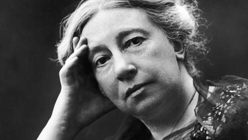 Irish playwright and founder of Dublin's Abbey Theatre, Lady Isabella Augusta Gregory (1852 - 1932)