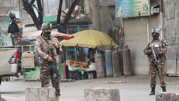 The attack happened at a temple for Afghanistan's Hindu and Sikh minority in Kabul