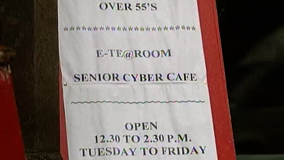 Cyber Cafe for the over 55s