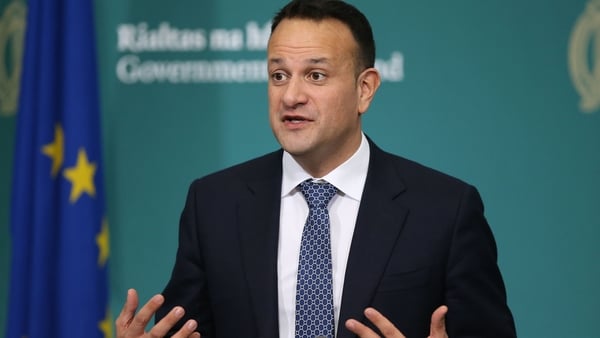 Leo Varadkar said he was concerned about admission rates to intensive care