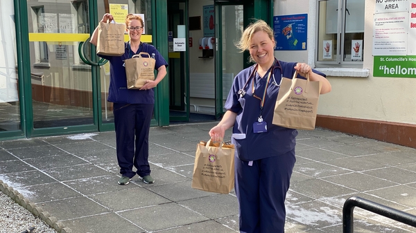 Staff at St Columcille's Hospital are putting in extra hours during the coronavirus crisis