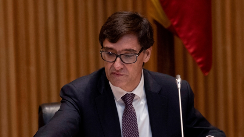 Health Minister Salvador Illa