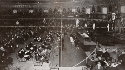 The foundation of an alternative legal system by the first Dáil played a key role in the setting up of a counter-state
