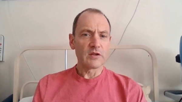 In a video posted on LinkedIn, Stephen McDonald described staff at Tallaght Hospital as "the cream of our society"